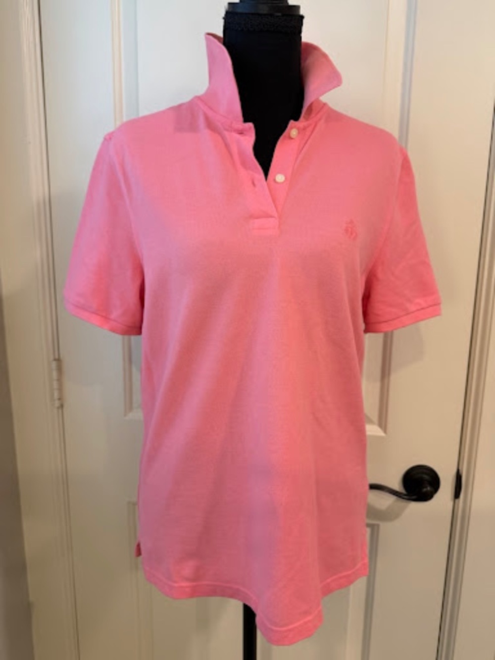 Brooks Brothers: 100% Cotton, Performance Polo Shirt (Pink)